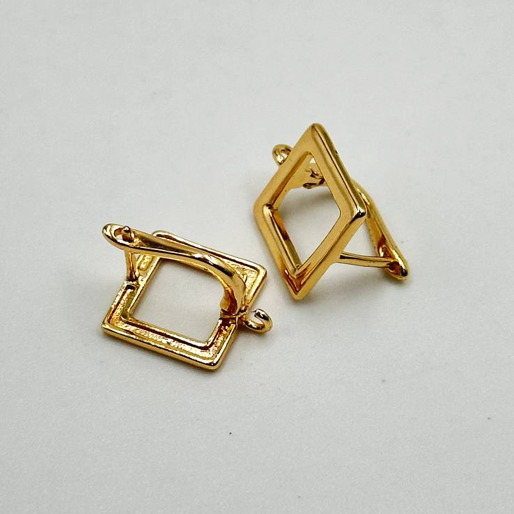 Швензы размер 12,2*11,8мм цвет золото