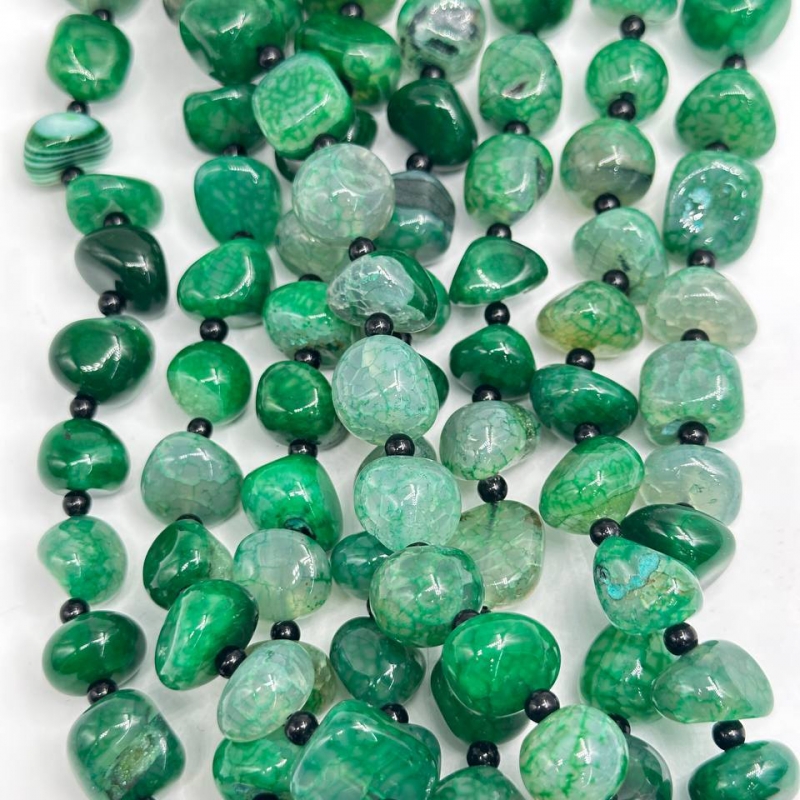 Агат размер 15*12мм натуральный тонированный камень